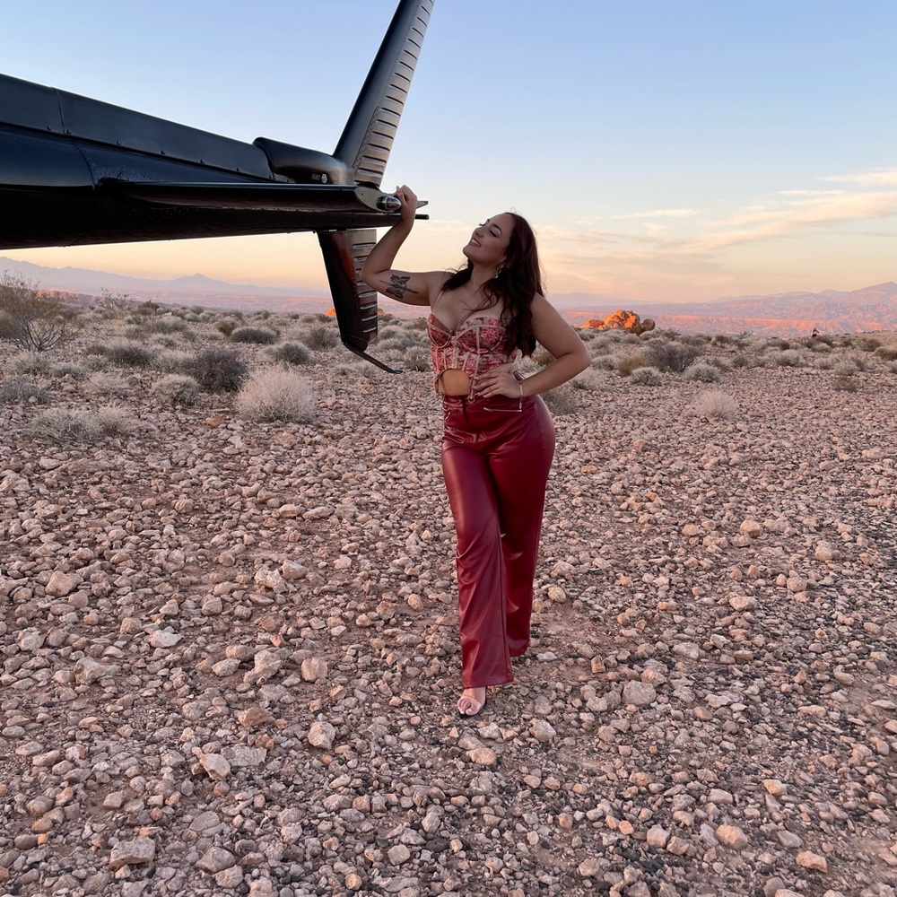 Red Leather Pants